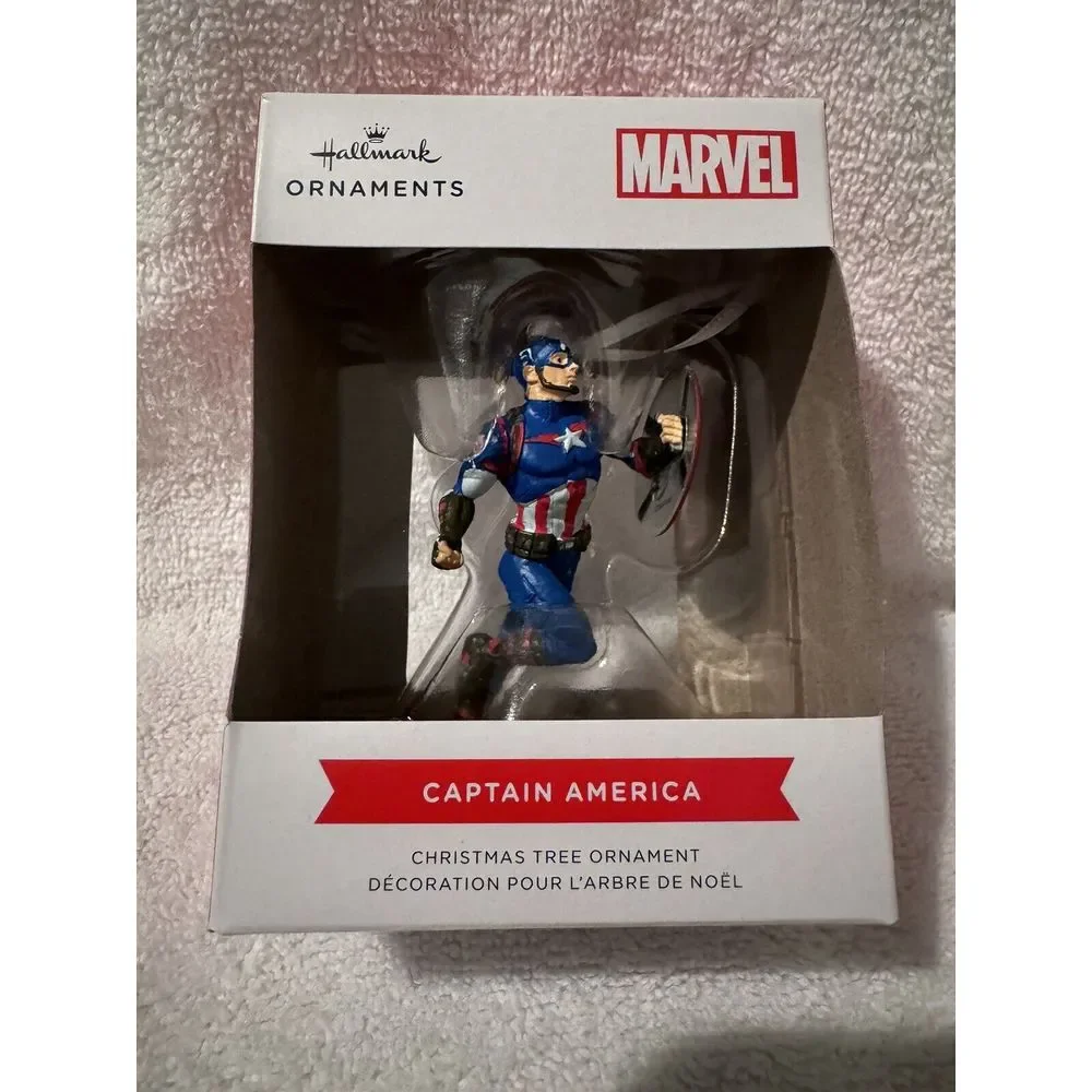 2021 Hallmark Marvel Captain America Christmas Tree Ornament